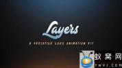 AE模板-分层飞入动画工具包 Layers Logo Animation Kit