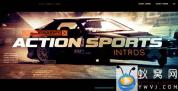 AE模板-体育视频宣传片头 Action Sports Intro