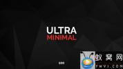 AE模板-简洁文字标题动画 100 Ultra Minimal Titles