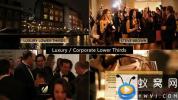 AE模板-奢华人名字幕条动画 Luxury Corporate – Lower Thirds Package