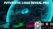 AE模板-科幻能量冲击波Logo动画 Futuristic Energy Logo Reveal PRO