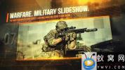 AE模板-科技感军事图片开场片头 Warfare Military Slideshow