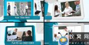 AE模板-企业商务合作视频宣传片头 Stylish Corporate Slideshow