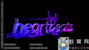 AE模板-音频心跳波形Logo文字动画 Audio Driven Heartbeat Template