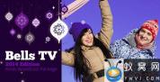 AE模板-圣诞节时尚包装片头 Christmas Bells TV Broadcast Package