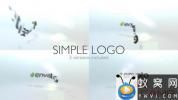 AE模板-简单百叶窗风格Logo动画 Simple Logo