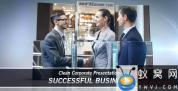 AE模板-商务合作宣传视频开场 Successful Business – Clean Corporate Presentation