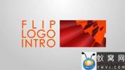 AE模板-三维百叶窗Logo动画 Original Flip Logo Intro