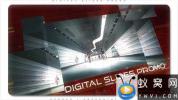 AE模板-科技感幻灯片图片介绍片头 Digital Slides Promo