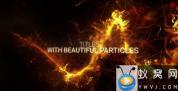 AE模板-抽象粒子线条文字标题宣传预告片头 Abstract Particles Titles Trailer