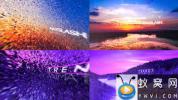 AE模板-粒子汇聚图片幻灯片开场 Stylish Slideshow