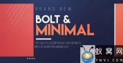 AE模板-时尚视频包装宣传片头 Bolt & Minimal