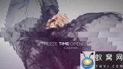 AE模板-定格图片展示片头 Freeze Time Opener – Slideshow