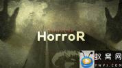 AE模板-恐怖文字宣传片头 The Horror Cinematic Trailer