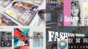 AE模板-时尚杂志宣传片包装 Magazine Promo
