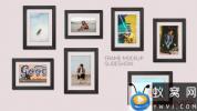 AE模板-墙上相框照片相册展示 Frame Mockup Slideshow