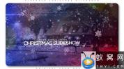 AE模板-雪花圣诞节相册片头 Elegant Christmas Slideshow