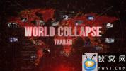 AE模板-科技感地图视频宣传片 World Collapse Trailer
