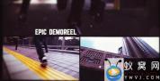 AE模板-大气视频分屏包装片头 Epic Video Demo Reel
