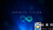 AE模板-大气粒子图形文字片头 4k Cinematic Infinity Titles