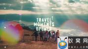 AE模板-动态分屏旅游视频开场 Travel Moments Opener