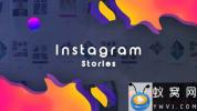 AE模板-INS网络视频宣传包装片头 Instagram Stories