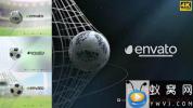 AE模板-足球进球入网动画 Football Goal – Soccer