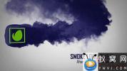 AE模板-烟雾拖尾Logo动画 Smoke Logo Reveal