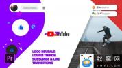 PR模板预设-时尚网络视频宣传包装 Modern Youtube Channel For Premier