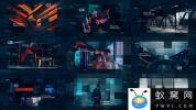 AE模板-科技感图片介绍开场 Sci-Fi Digital Slideshow