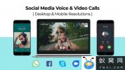AE模板-手机社交APP通话界面UI动画 Social Media Voice & Video Calls V1