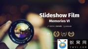 AE模板-复古回忆视频幻灯片照片相册片头 Slideshow Film – Memori