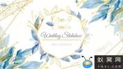 AE模板-水墨水彩遮罩婚礼照片相册片头 INK Wedding Slideshow