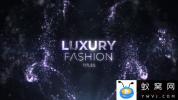 AE模板-大气奢华粒子背景文字片头 Luxury Fashion Titles