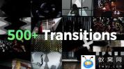 PR模板-500组图形遮罩视频转场 Transition Mattes Toolkit